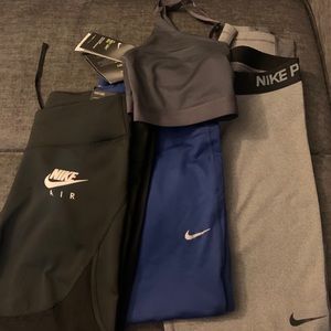 Nike bundle w/free sports bra